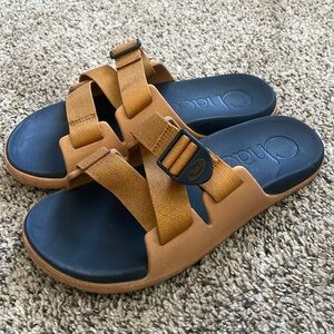 Women’s Chaco slides, size 9